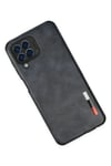 Mey İthalat®  Samsung Galaxy M33 Kılıf Loop Deri Silikon - Lacivert