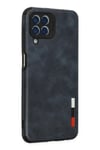 Mey İthalat®  Samsung Galaxy M33 Kılıf Loop Deri Silikon - Lacivert