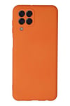 Mey İthalat®  Samsung Galaxy M33 Kılıf Nano içi Kadife Silikon - Turuncu