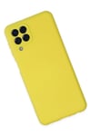 Mey İthalat®  Samsung Galaxy M33 Kılıf Nano içi Kadife Silikon - Sarı
