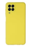 Mey İthalat®  Samsung Galaxy M33 Kılıf Nano içi Kadife Silikon - Sarı