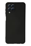 Mey İthalat®  Samsung Galaxy M33 Kılıf Nano içi Kadife Silikon - Siyah