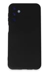 Mey İthalat®  Samsung Galaxy M34 5G Kılıf Nano içi Kadife Silikon - Siyah