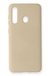 Mey İthalat®  Samsung Galaxy M40 Kılıf Nano içi Kadife Silikon - Kemik