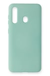 Mey İthalat®  Samsung Galaxy M40 Kılıf Nano içi Kadife Silikon - Turkuaz