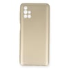 Mey İthalat®  Samsung Galaxy M51 Kılıf First Silikon - Gold