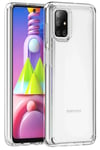 Mey İthalat®  Samsung Galaxy M51 Kılıf Lüx Şeffaf Silikon