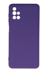 Mey İthalat®  Samsung Galaxy M51 Kılıf Nano içi Kadife Silikon - Mor