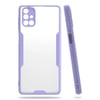 Mey İthalat®  Samsung Galaxy M51 Kılıf Platin Silikon - Lila