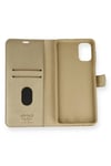Mey İthalat®  Samsung Galaxy M51 Trend S Plus Kapaklı Kılıf - Gold
