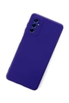 Mey İthalat®  Samsung Galaxy M52 5G Kılıf Nano içi Kadife Silikon - Mor