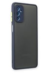 Mey İthalat®  Samsung Galaxy M52 5G Kılıf Montreal Silikon Kapak - Lacivert