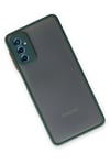 Mey İthalat®  Samsung Galaxy M52 5G Kılıf Montreal Silikon Kapak - Yeşil