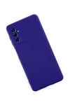 Mey İthalat®  Samsung Galaxy M52 5G Kılıf Nano içi Kadife Silikon - Mor