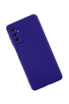 Mey İthalat®  Samsung Galaxy M52 5G Kılıf Nano içi Kadife Silikon - Mor