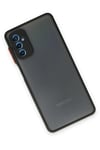 Mey İthalat®  Samsung Galaxy M52 5G Kılıf Montreal Silikon Kapak - Siyah