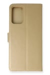 Mey İthalat®  Samsung Galaxy Note 20 Kılıf Trend S Plus Kapaklı Kılıf - Gold