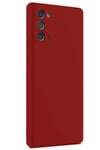 Mey İthalat®  Samsung Galaxy Note 20 Kılıf First Silikon - Bordo