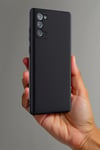 Mey İthalat®  Samsung Galaxy Note 20 Kılıf First Silikon - Mürdüm