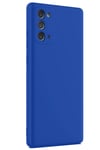Mey İthalat®  Samsung Galaxy Note 20 Kılıf First Silikon - Mavi