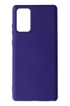 Mey İthalat®  Samsung Galaxy Note 20 Kılıf Nano içi Kadife Silikon - Mor
