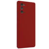 Mey İthalat®  Samsung Galaxy Note 20 Kılıf First Silikon - Bordo