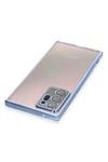 Mey İthalat®  Samsung Galaxy Note 20 Ultra Kılıf  Lensli Silikon - Açık Mavi
