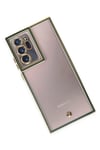 Mey İthalat®  Samsung Galaxy Note 20 Ultra Kılıf Liva Lens Silikon - Yeşil