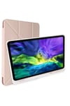 Mey İthalat®  Samsung Galaxy P610 Tab S6 Lite 10.4 Kılıf Kalemlikli Mars Tablet Kılıfı - Rose Gold