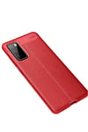 Mey İthalat®  Samsung Galaxy S20 FE Kılıf Auto Focus Kapak - Kırmızı