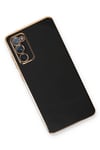 Mey İthalat®  Samsung Galaxy S20 FE Kılıf Volet Silikon - Siyah