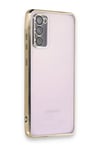 Mey İthalat®  Samsung Galaxy S20 FE Kılıf  Lensli Silikon - Gold