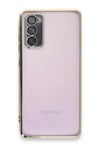 Mey İthalat®  Samsung Galaxy S20 FE Kılıf  Lensli Silikon - Gold