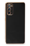 Mey İthalat®  Samsung Galaxy S20 FE Kılıf Volet Silikon - Siyah