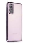 Mey İthalat®  Samsung Galaxy S20 FE Kılıf  Lensli Silikon - Mor