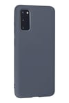 Mey İthalat®  Samsung Galaxy S20 Kılıf Nano içi Kadife Silikon - Gri