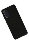 Mey İthalat®  Samsung Galaxy S20 Kılıf Nano içi Kadife Silikon - Siyah