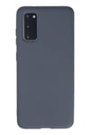 Mey İthalat®  Samsung Galaxy S20 Kılıf Nano içi Kadife Silikon - Gri