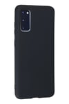 Mey İthalat®  Samsung Galaxy S20 Kılıf Nano içi Kadife Silikon - Lacivert