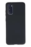 Mey İthalat®  Samsung Galaxy S20 Kılıf Nano içi Kadife Silikon - Lacivert
