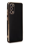 Mey İthalat®  Samsung Galaxy S20 Kılıf Volet Silikon - Siyah