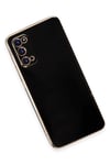 Mey İthalat®  Samsung Galaxy S20 Kılıf Volet Silikon - Siyah