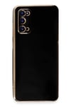Mey İthalat®  Samsung Galaxy S20 Kılıf Volet Silikon - Siyah