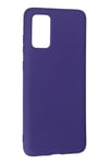Mey İthalat®  Samsung Galaxy S20 Plus Kılıf Nano içi Kadife Silikon - Mor