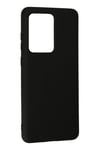 Mey İthalat®  Samsung Galaxy S20 Ultra Kılıf Nano içi Kadife Silikon - Siyah