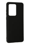Mey İthalat®  Samsung Galaxy S20 Ultra Kılıf Nano içi Kadife Silikon - Siyah