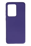 Mey İthalat®  Samsung Galaxy S20 Ultra Kılıf Nano içi Kadife Silikon - Mor
