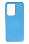 Mey İthalat®  Samsung Galaxy S20 Ultra Kılıf Nano içi Kadife Silikon - Mavi