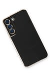 Mey İthalat®  Samsung Galaxy S21 FE Kılıf Volet Silikon - Siyah