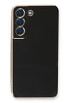 Mey İthalat®  Samsung Galaxy S21 FE Kılıf Volet Silikon - Siyah